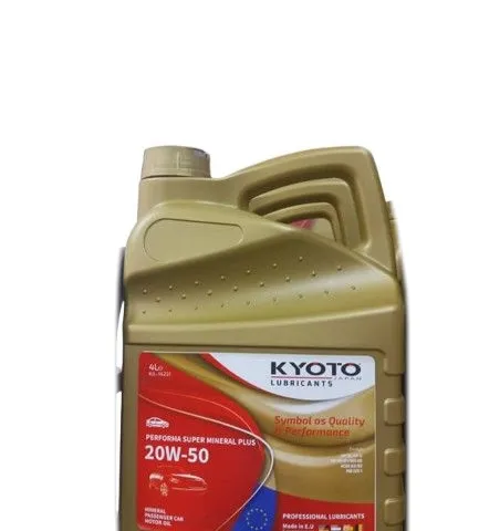 Huile Moteur 20W-50 KYOTO – Qualité Premium Diesel & Essence