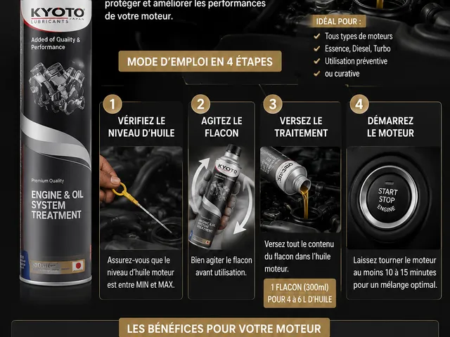 Engine Oil Treatment KYOTO | Traitement Moteur