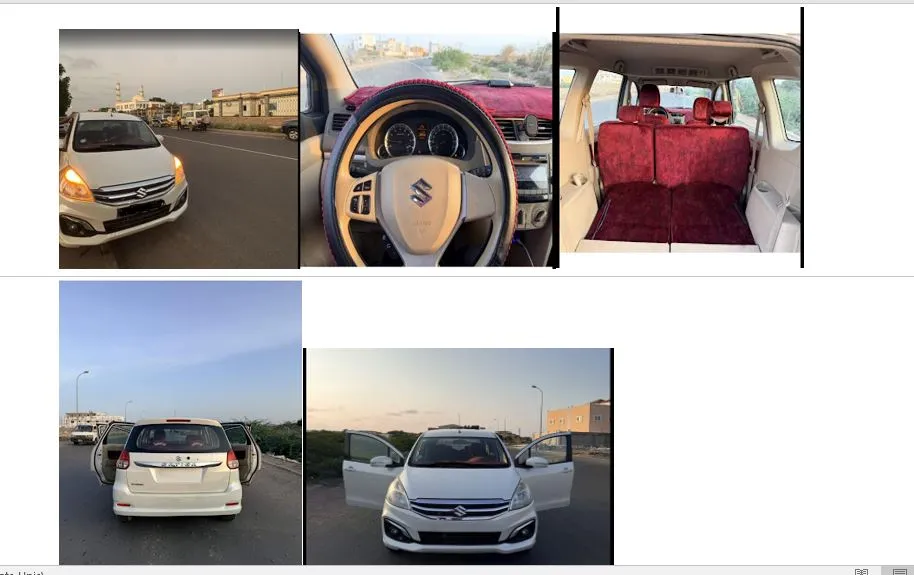 Suzuki Ertiga 2018 1.5L toutes options en très bon état à Djibouti listing photo