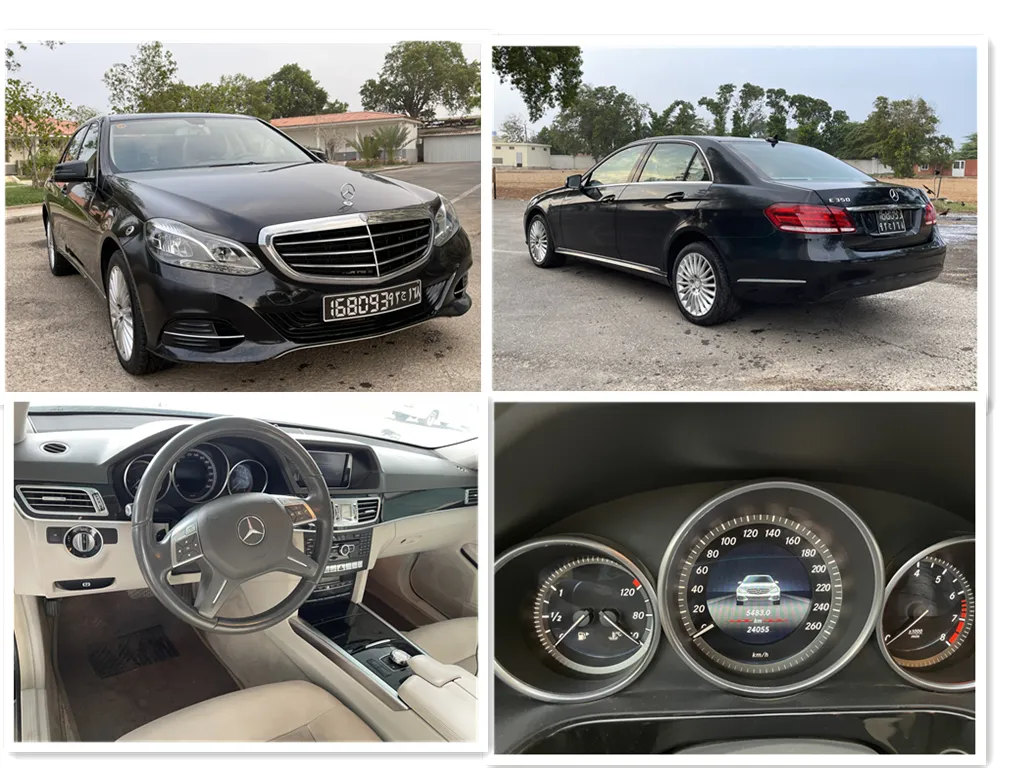 Mercedes Benz E350 2014, V6 3.5L, automatique, faible kilométrage à Djibouti, photo 1