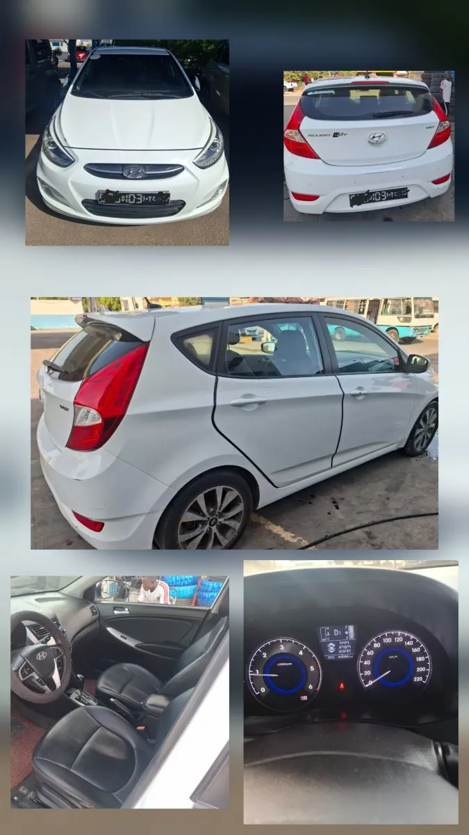 Hyundai Accent diesel 2026, cuir chauffant, climatisation à Djibouti, photo 1